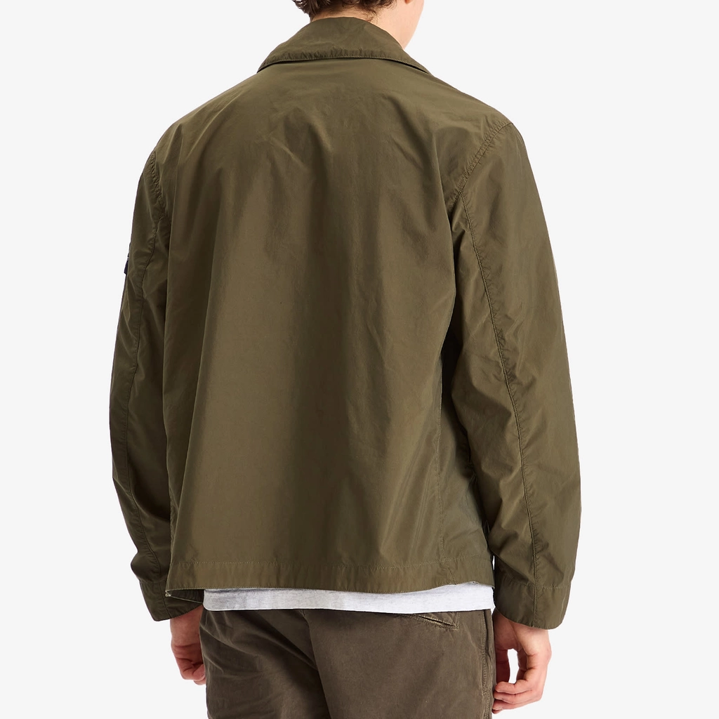 Stone Island Men's Light Compact Touch Poly-TC Jacket Military Green
